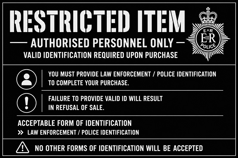 Law Enforcement Restricted