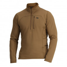 Outdoor Research Mens VIGOR Grid Fleece Half Zip - Coyote 