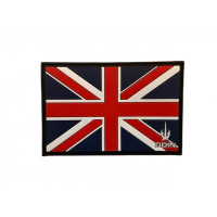 ODIN Large Rubber Union Flag Patch Full Colour 1