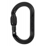 Petzl OXAN High Strength Oval Screw-Lock Carabiner Tactical Black 