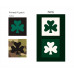 Infrared Reflective (IRR) Royal Irish Shamrock Flash 