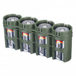 Storacell Slim Line D4 Battery Holder 4 Pack Storacell Slim Line D4 Battery Holder 4 Pack