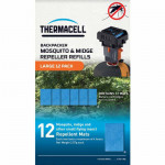 Thermacell Backpacker Mosquito Repeller Mat Refills - 12 pack