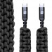 Dark Energy USB C to C Paracord Cable