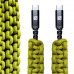 Dark Energy USB C to C Paracord Cable
