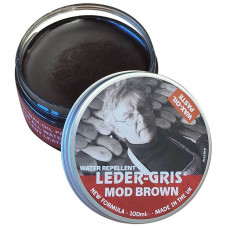Leder Gris Original MoD Brown Boot Wax Large 80g