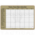 A6 Platoon Ammo Dual Sided Slate Card