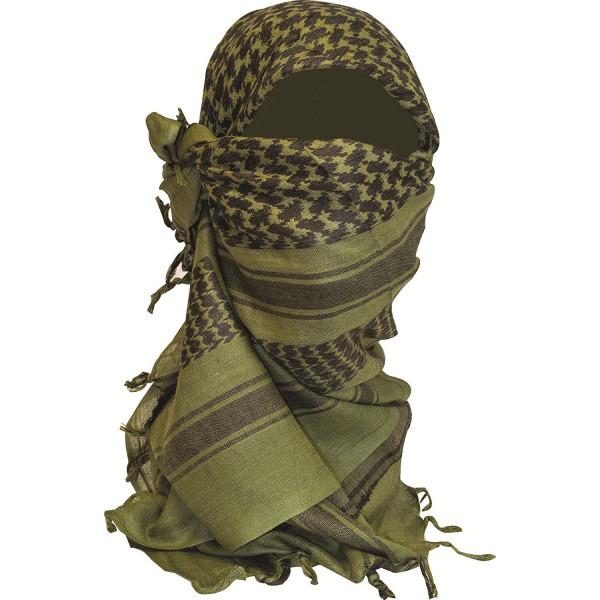 Mission Made Shemagh Tactical Military Keffiyeh Scarf Shawl Neck Head Wrap 100% Cotton 