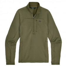 Outdoor Research Mens VIGOR Grid Fleece Half Zip - Ranger Green Outdoor Research Mens VIGOR Grid Fleece Half Zip - Ranger Green