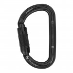 Petzl Am'D Lightweight A-Sym Twist-Lock Carabiner - Black 