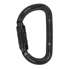 Petzl Am'D Lightweight A-Sym Twist-Lock Carabiner - Black 