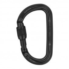 Petzl Am'D Lightweight A-Sym Screw-Lock Carabiner - Black 
