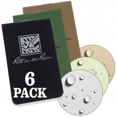 RITR OTG Tactical Wallet Notebooks (6 Pack) RITR OTG Tactical Wallet Notebooks (6 Pack)