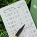 RITR Golf Notebook 3.5" x 6" - Green RITR Golf Notebook 3.5" x 6" - Green