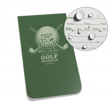 RITR Golf Notebook 3.5" x 6" - Green RITR Golf Notebook 3.5" x 6" - Green