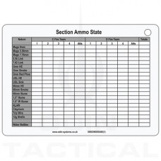 A6 Section Ammo / Casualty State Slate Cards