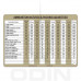 A5 RQMS Ammo Slate Cards