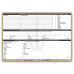 B6 7 Questions Battle Slate / Crib Card 100% Weatherproof