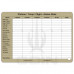 B6 Platoon Ammo Dual Sided Slate Cards
